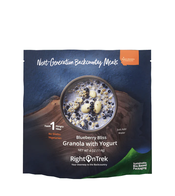 Shock-proof trekking trail sandals-BLUEBERRY GRANOLA WITH YOGURT - 1 SERVING