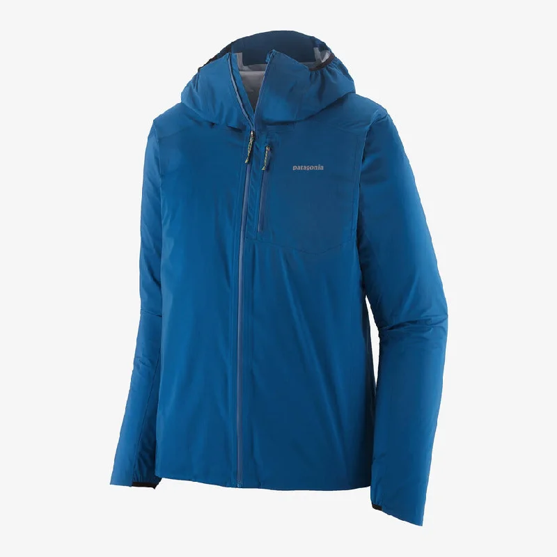 Hand-pumped water purifier hiking-Patagonia Storm Racer Waterproof Jacket | Endless Blue | Mens