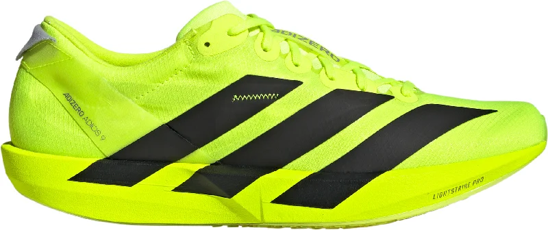 High-capacity silicone water jug-adidas Adizero Adios 9 Mens Running Shoes - Yellow