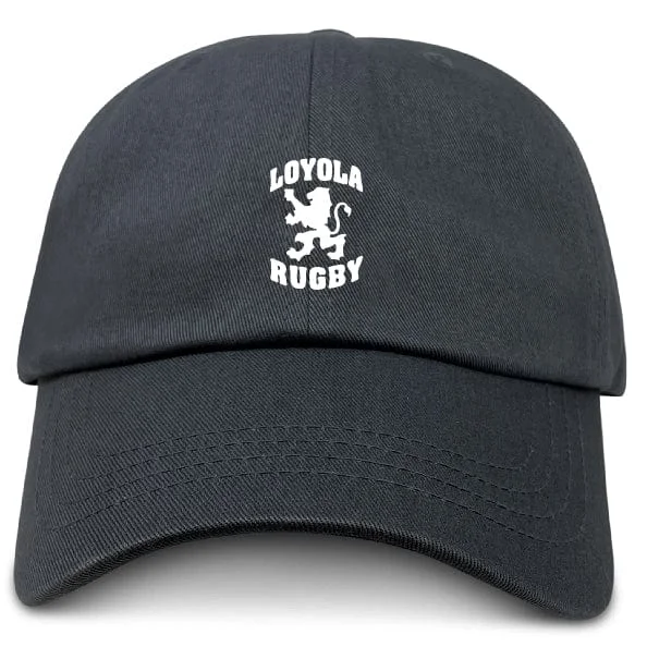 Windproof ripstop tarp shelter-Loyola Rugby Adult Low-Profile Cotton Twill Dad Cap