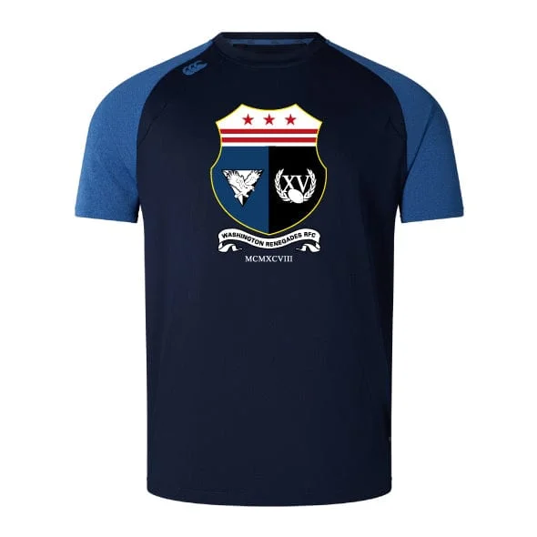 Rechargeable hiking flood lamp-Washington Renegades Elite Training Tee by Canterbury