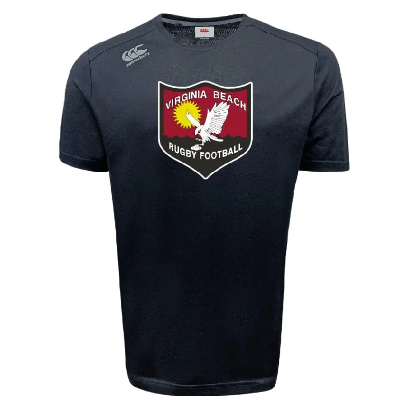 Nesting camping cookware-Virginia Beach RFC Tempo Vapodri T-Shirt by Canterbury