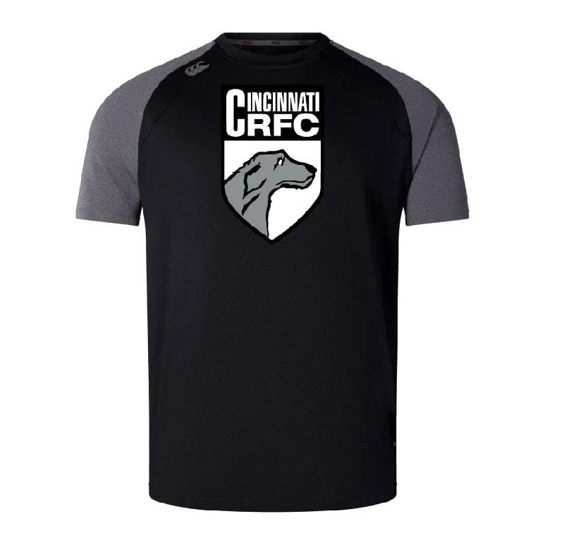 Lightweight titanium camping griddle-Cincinnati Wolfhounds Elite Training Tee by Canterbury