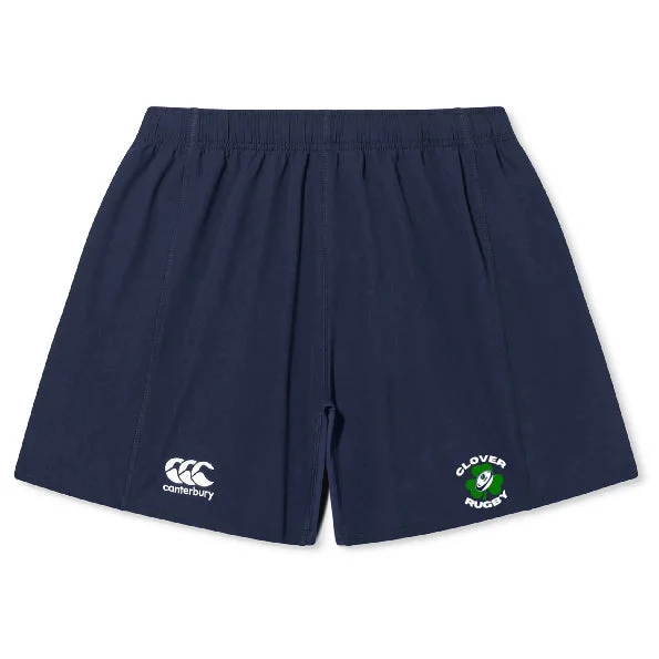 UV-protective trekking hood-Clover Blue Eagles Rugby Yokohama Short by Canterbury