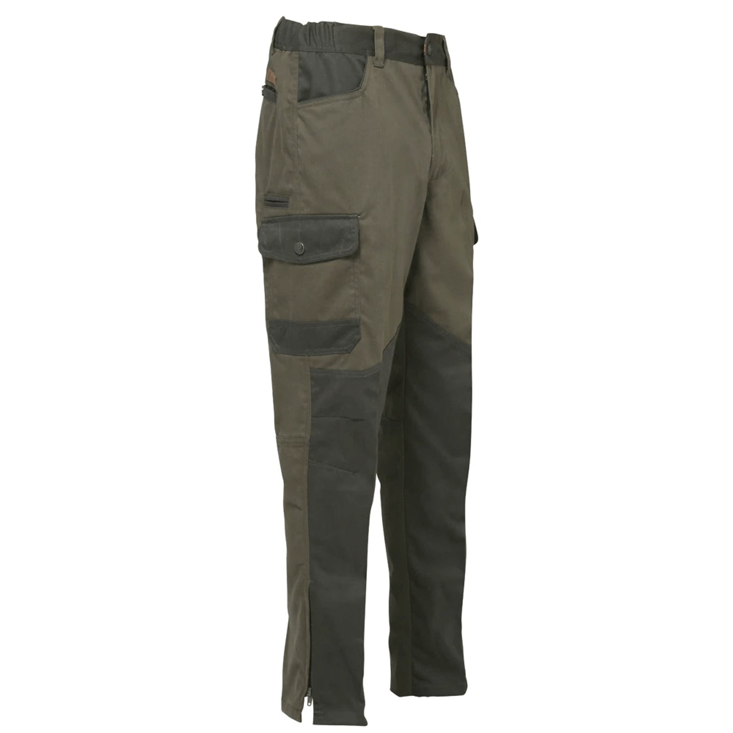 Grippy trail hiking boots-Percussion Kids Roncier Tradition Trousers - Khaki