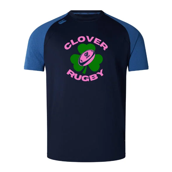 High-capacity silicone water jug-Clover Girls Rugby Elite Training Tee by Canterbury