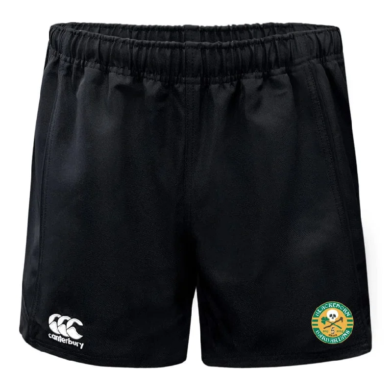 Quick-absorb hiking pullover-Blackthorn Barbarians Inclusive Rugby Player's Drill Short by Canterbury