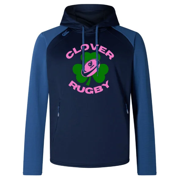 Non-stick cast-aluminum grill-Clover Girls Rugby Elite Training Hoody by Canterbury