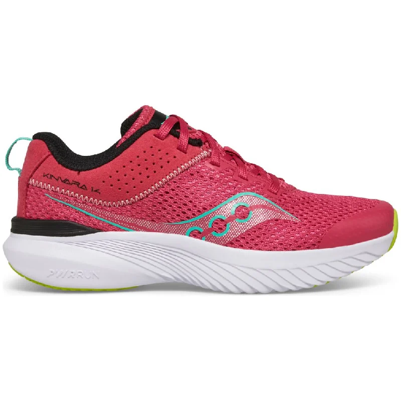 Quick-absorb hiking pullover-Saucony Kinvara 14 Junior Running Shoes - Pink