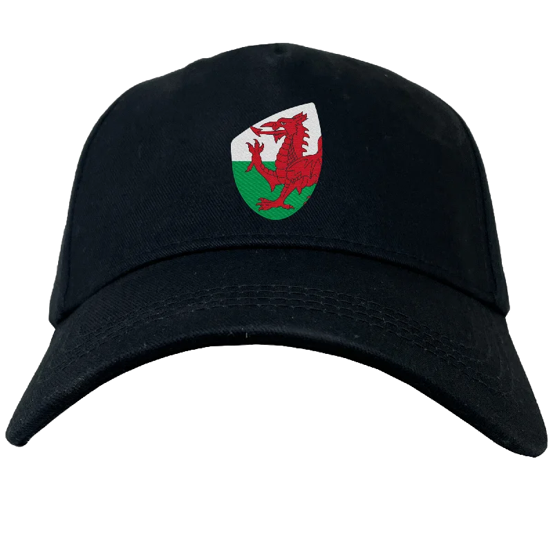 Padded plush trekking socks-Wales Shield Flex Drill Cap