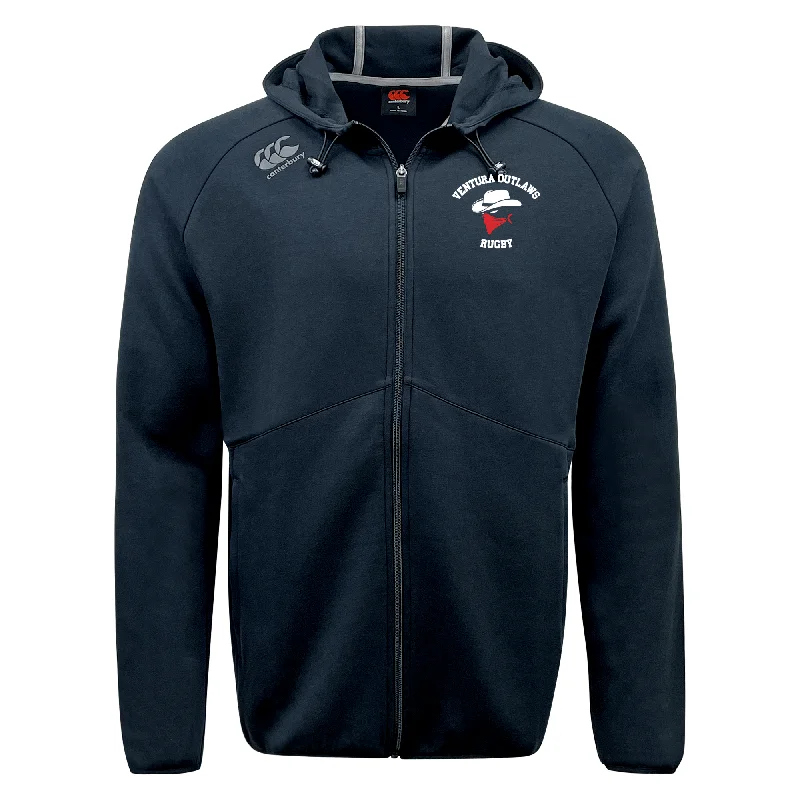 High-volume trekking hydration tank-Ventura Outlaws Rugby Tempo Vapodri Full-Zip Hoodie by Canterbury