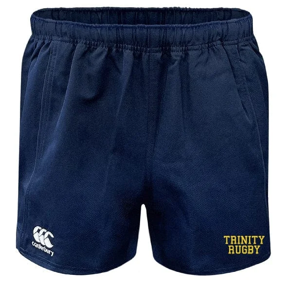 Pressurized stainless hiking flask-Trinity College Professional Polyester Rugby Short by Canterbury