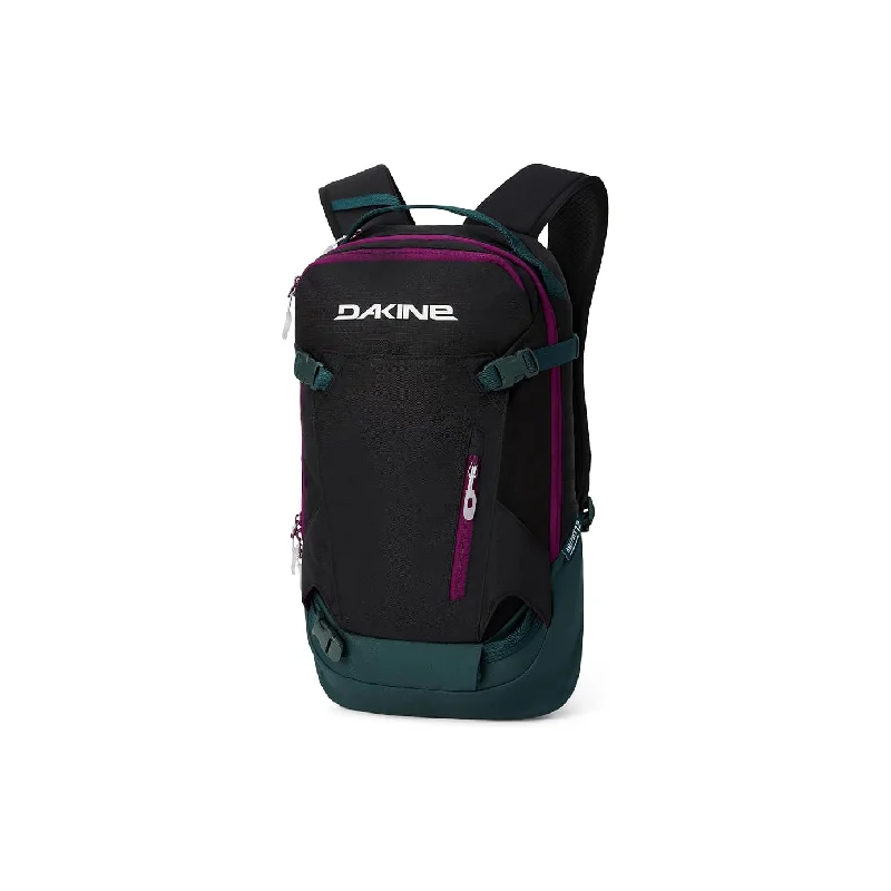 Waterproof Gore-Tex adventure pants-Dakine Women's Darkest Spruce One Size Heli Pack 12L Backpack - 10004417-DARKESTSPRUCE