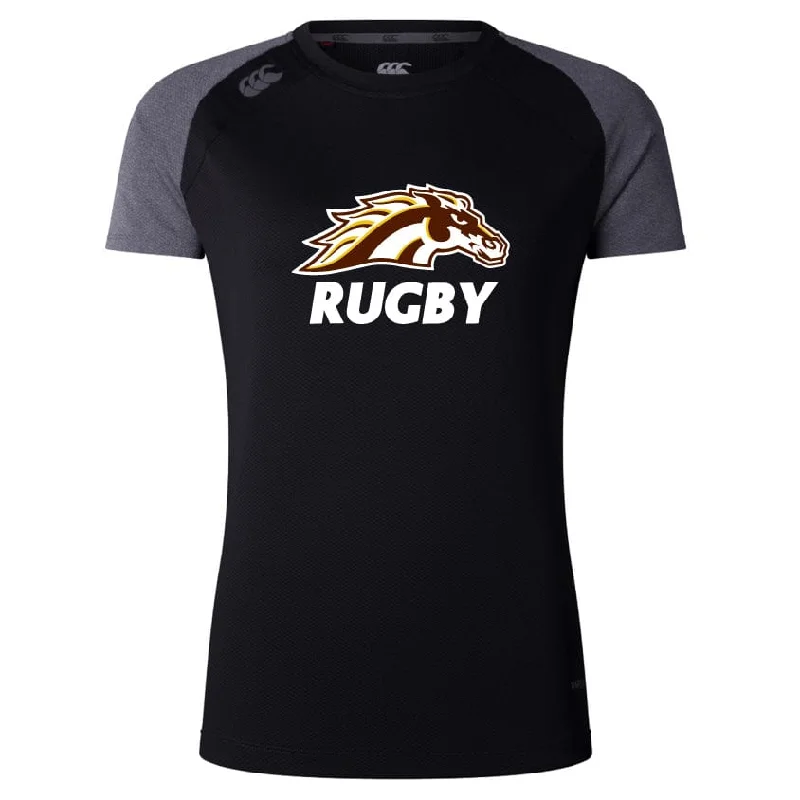 All-condition trekking mattress-Western Michigan University Men's Rugby Women's Elite Training Tee by Canterbury