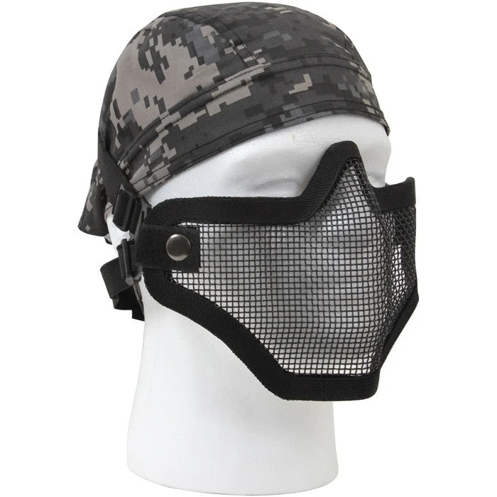 All-in-one wilderness first aid kit-Bravo TacGear Black - Tactical Lightweight Strike Steel Half Mask