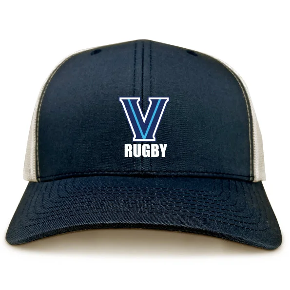 Lightweight camping roast pan-Villanova Rugby Retro Trucker Cap