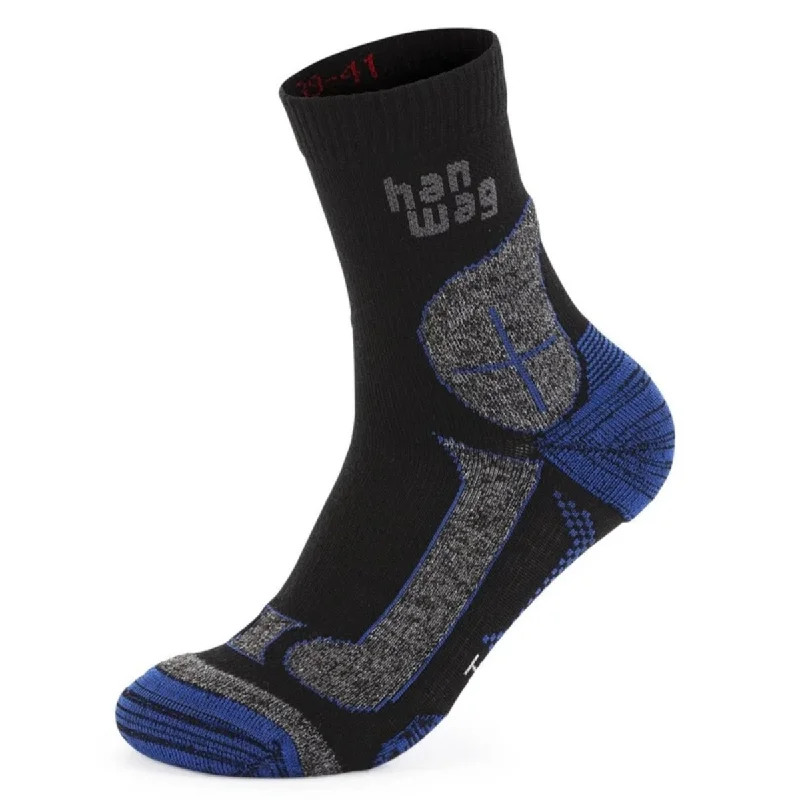 High-traction trekking sandals-Hanwag Hike Merino Sock