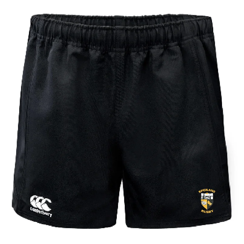 Rechargeable solar trail light-Spokane Rugby Advantage Rugby Shorts by Canterbury