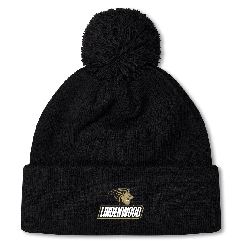 High-performance geodesic tent-Lindenwood University Rugby Pom Pom Beanie by Canterbury