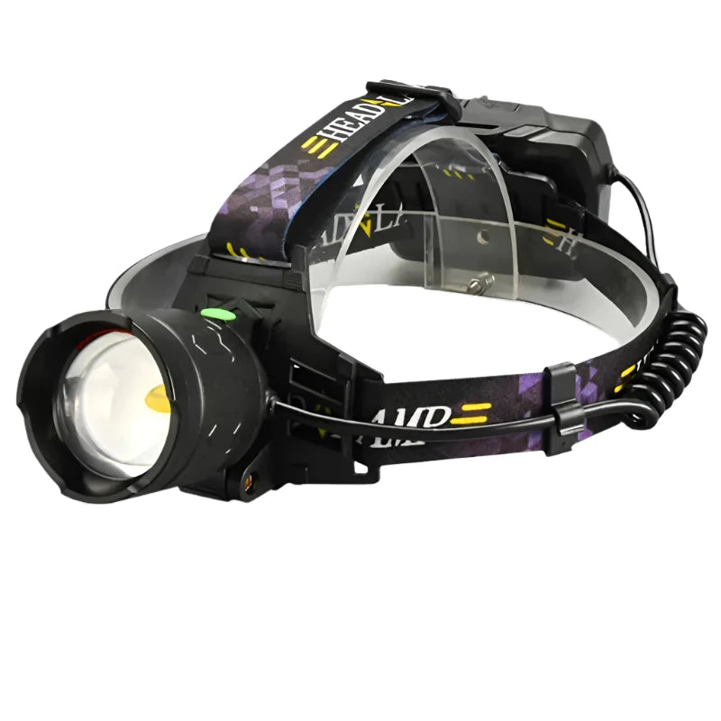 Rechargeable trail perimeter light-XHP70 Powerful LED Induction Headlamp USB Rechargeable 3*18650 With Battery Head Flashlight Outdoor Fishing Camping Head Torch