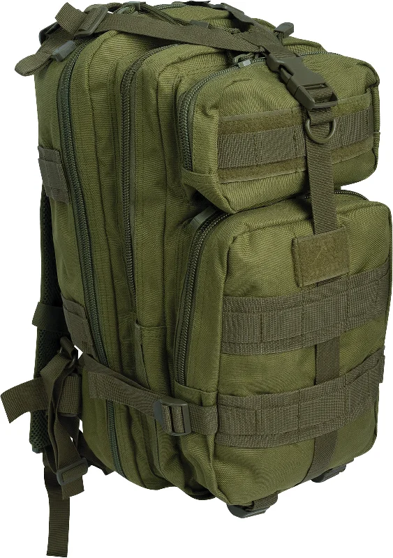 Collapsible trekking water bottle-Olive Drab Tactical Cross Body Medium Transport Sling Pack Bag Convertible Backpack