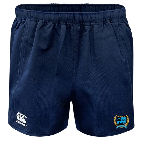 Wool-blend hiking socks-New York Police Dept. Rugby Advantage Rugby Shorts by Canterbury