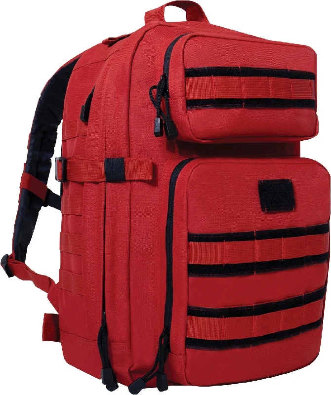 Folding lightweight trekking stool-Red - Fast Mover Tactical Backpack