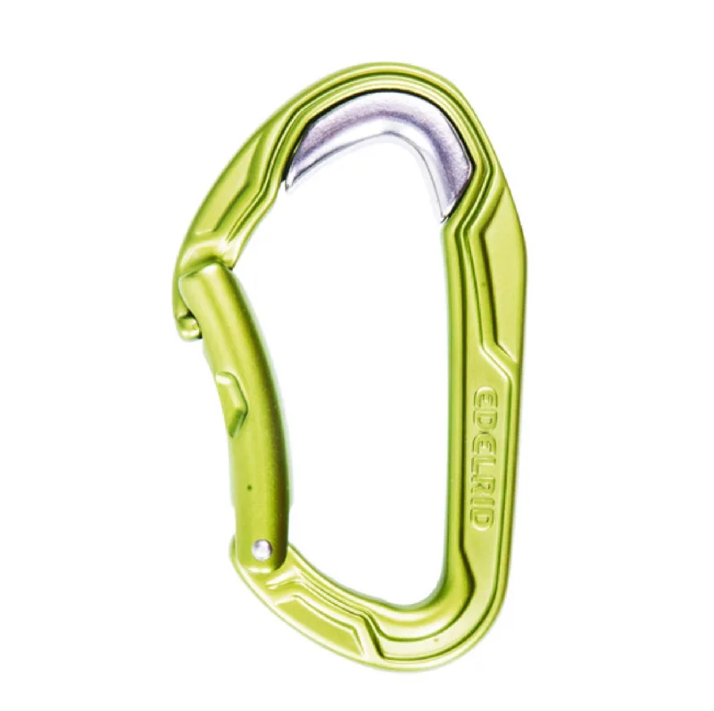 Compact trail emergency hiking kit-Edelrid Bulletproof Bent Carabiner