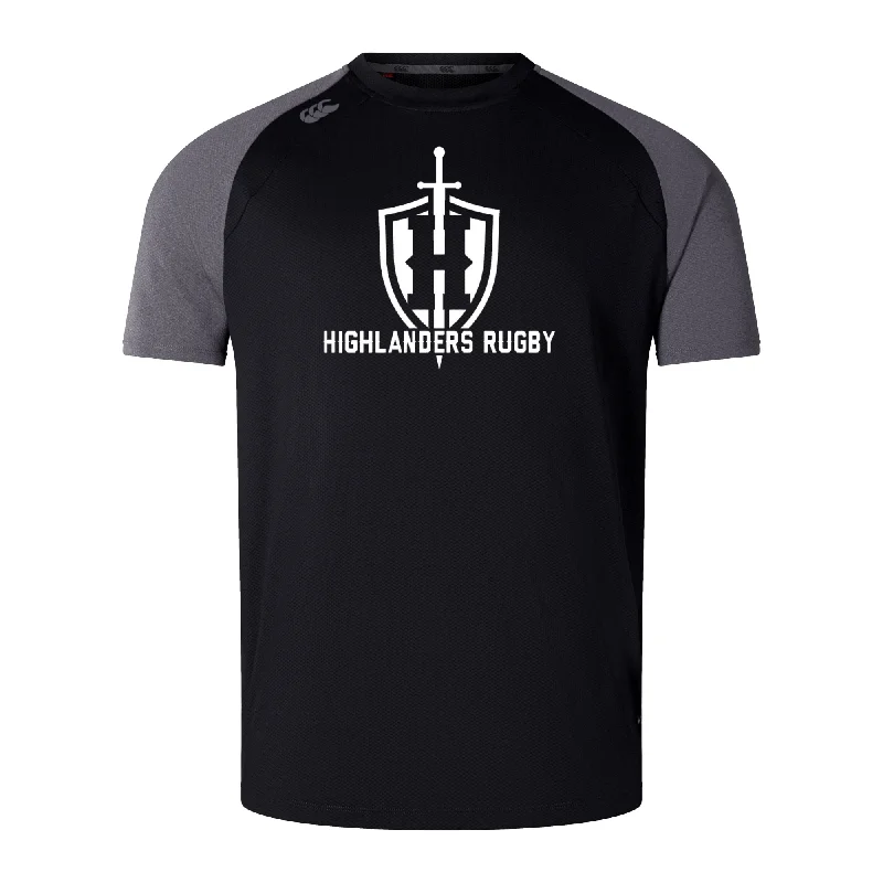 Rechargeable hiking perimeter floodlight-Highlanders Rugby NC Elite Training Tee by Canterbury