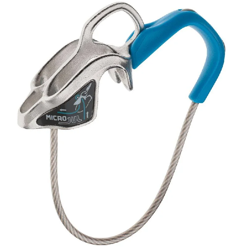 Solar-powered hiking power station-Micro Jul Belay Device