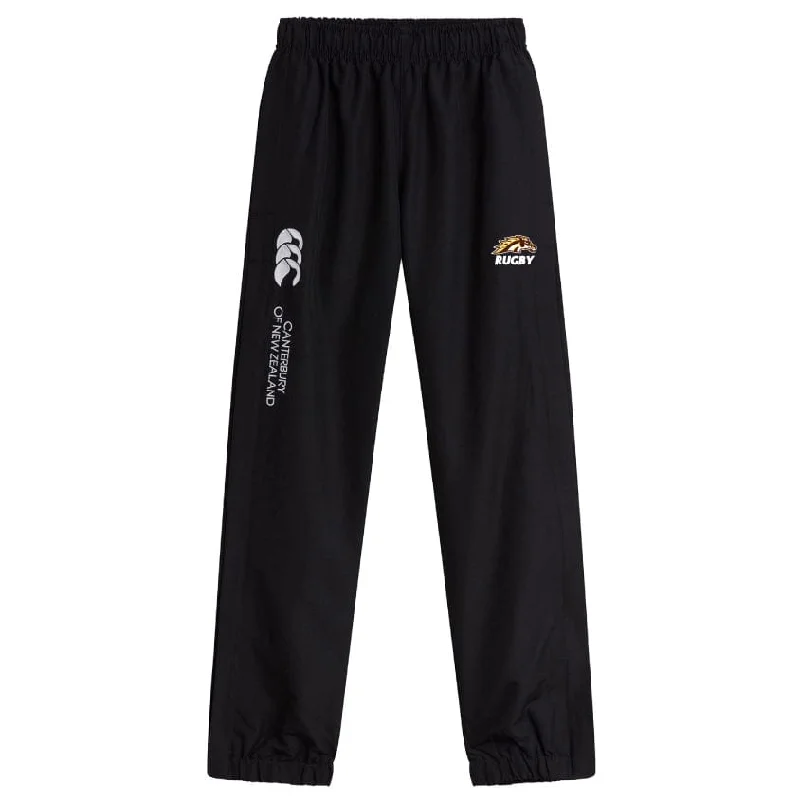 Anti-slip trail-ready trekking sandals-Western Michigan University Men's Rugby Cuffed Hem Stadium Pant by Canterbury