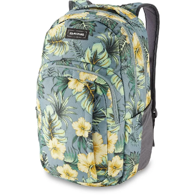 Shock-proof trekking trail sandals-Dakine Unisex Campus Premium Hibiscus Tropical 33 Liter Large Laptop Backpack - 10002633-HIBISCUSTROPICAL