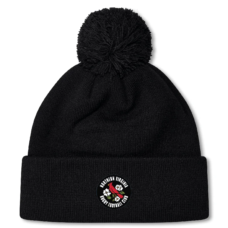 Extreme-cold trekking mattress-NOVA RFC Pom Pom Beanie by Canterbury