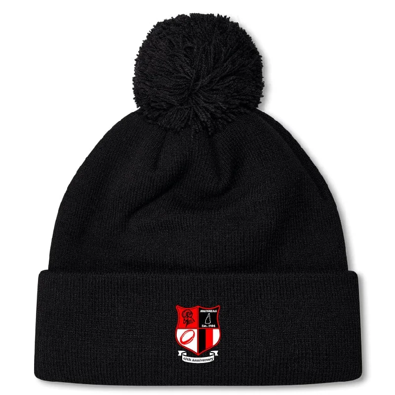 Rust-free steel tent pegs-Amoskeag Rugby Club Pom Pom Beanie by Canterbury