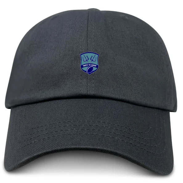 Durable polyester tent footprint-Tritons Rugby Adult Low-Profile Cotton Twill Dad Cap