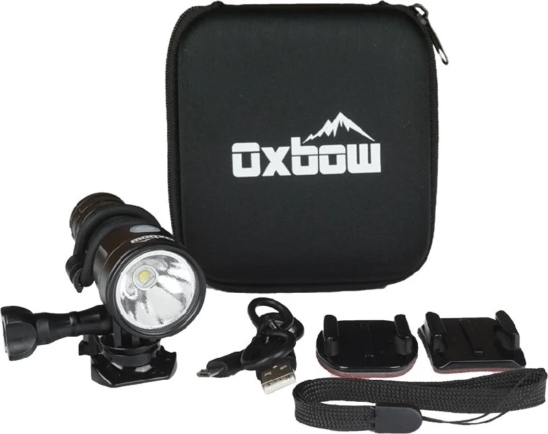 Collapsible trekking hydration flask-OXBOW GEAR LLC MAVERICK HELMET LIGHT KIT RECHARGEABLE LITHIUM BATTERY