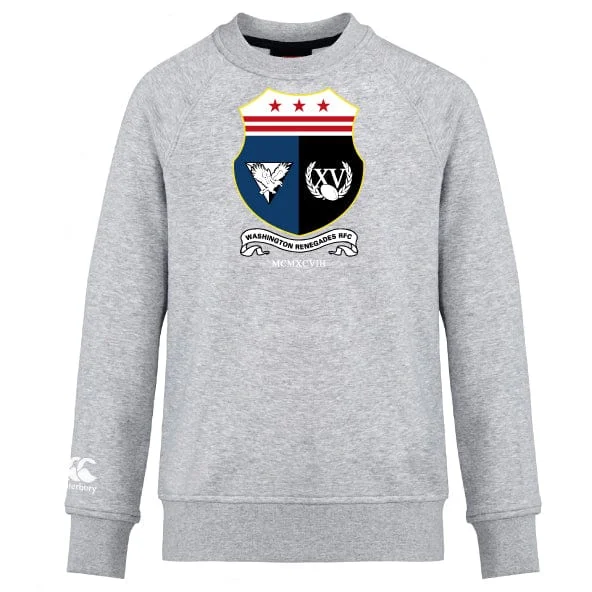 High-strength camping hydration jug-Washington Renegades Club Crew Sweatshirt by Canterbury