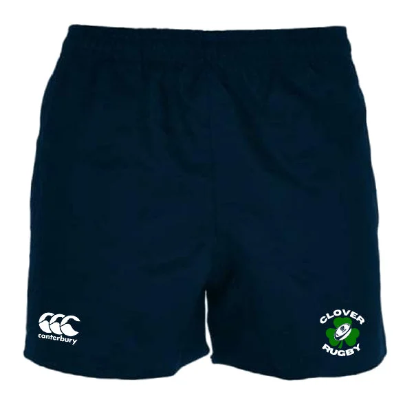 Compact outdoor survival hiking kit-Clover Blue Eagles Rugby Advantage Short 2.0 by Canterbury