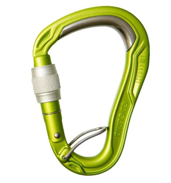 Rechargeable trail adventure lamp-Edelrid Hms Bulletproof Fg Locking Carabiner