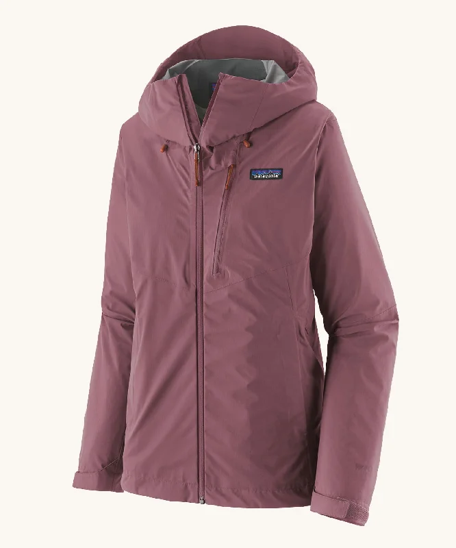 Non-stick aluminum camping skillet-Patagonia Women's Granite Crest Rain Jacket - Evening Mauve