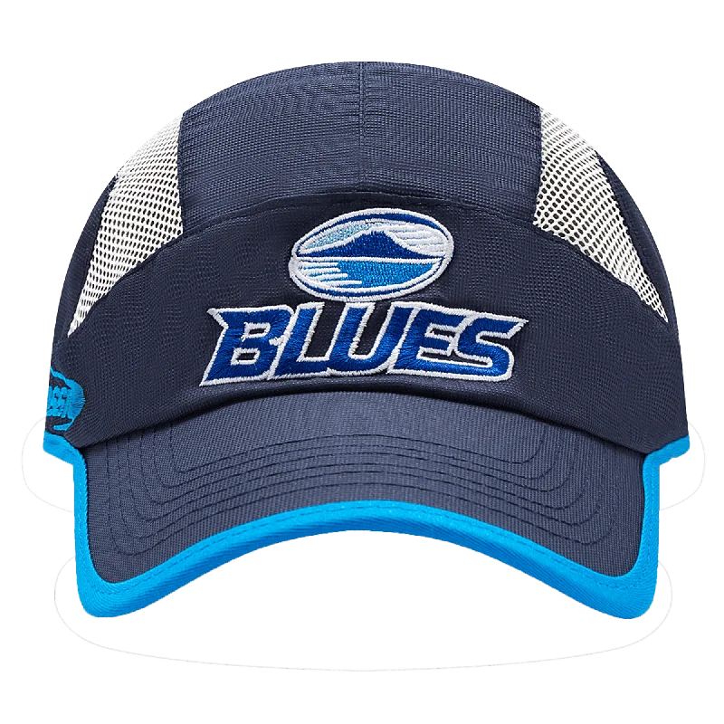 Flexible-toe hiking sneakers-Blues Super Rugby 25/26 Training Cap by Classic Sportswear