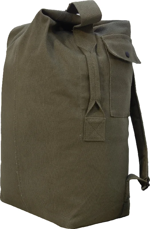 Breathable ventilated trekking jacket-Olive Drab Nomad Canvas Duffle Backpack