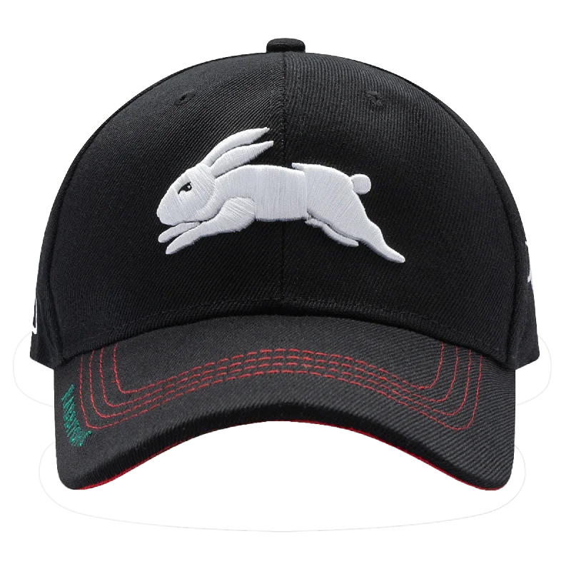 High-wattage camping battery-Rabbitohs NRL 25/26 Media Cap by Classic Sportswear