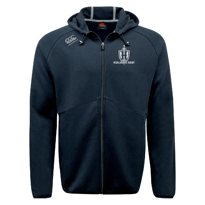 Lightweight camping hot fry pan-Highlanders Rugby NC Tempo Vapodri Full-Zip Hoodie by Canterbury