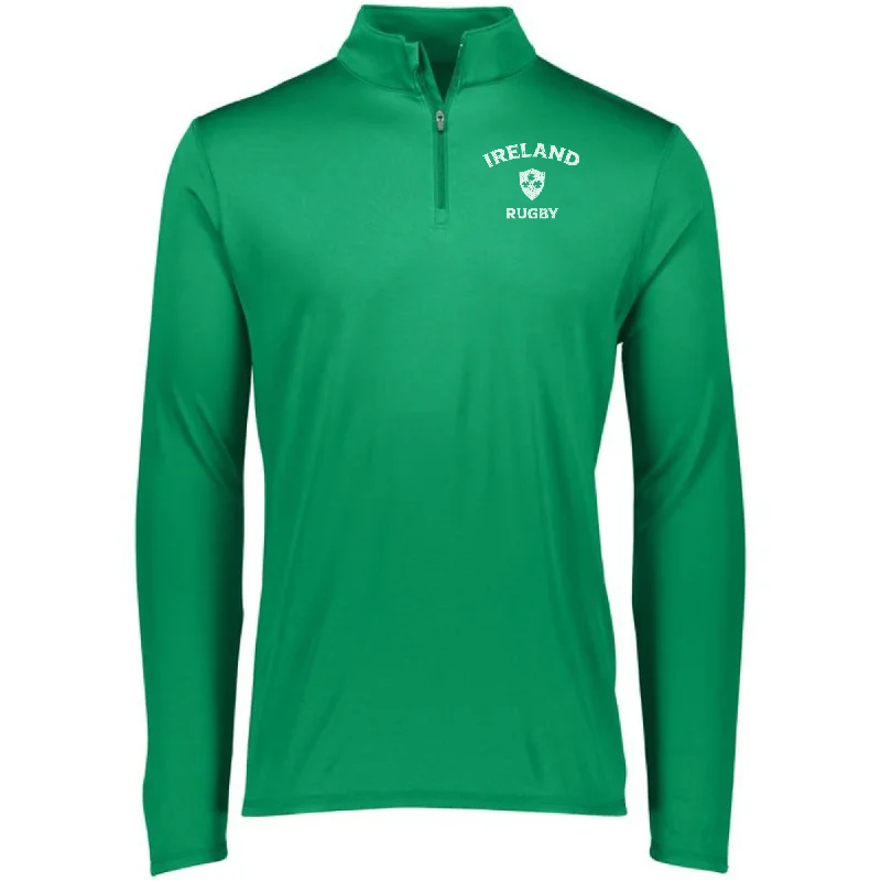 Air-mesh hiking jacket-Nations of Rugby Ireland Rugby 1/4 Zip Pullover