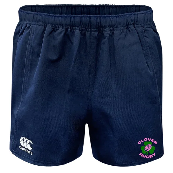 Weatherproof heavy-duty tent stakes-Clover Girls Rugby Advantage Rugby Shorts by Canterbury