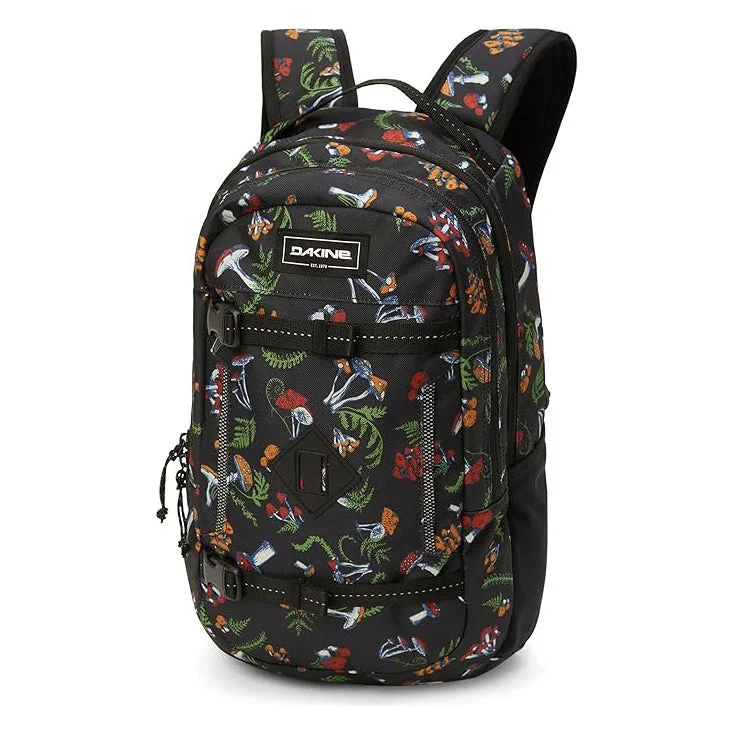 Adjustable load hiking harness-Dakine Unisex Mushroom Wonderland 18L One Size Mission Pack Backpack - 10003795-MUSHROOMWONDERLAND