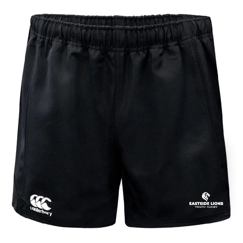 Sun-shielding trekking visor-Eastside Lions Advantage Rugby Shorts by Canterbury