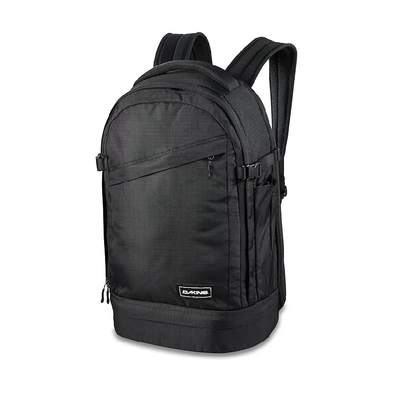 Breathable mesh hiking jacket-Dakine Unisex Black Ripstop 25L Verge One Size Backpack - 10004366-BLACKRIPSTOP