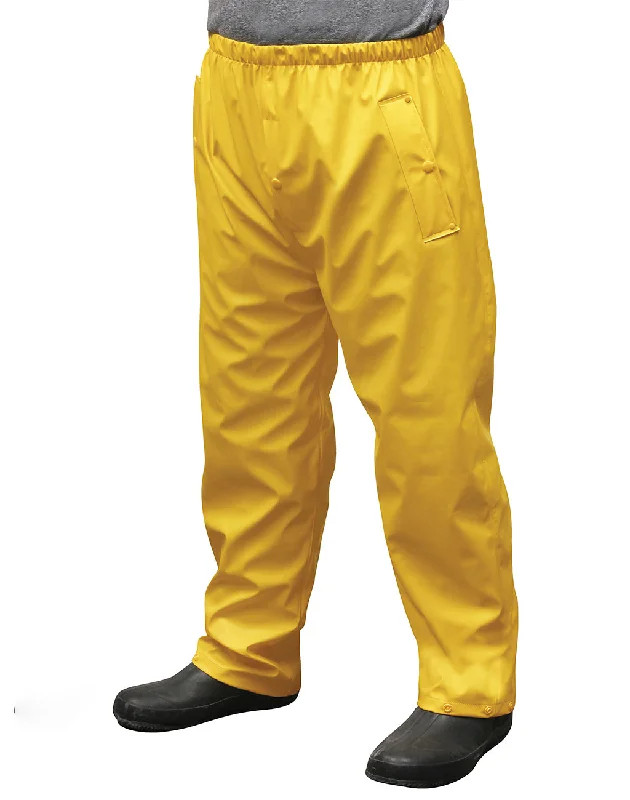 Non-stick camping baking skillet-Men's Wetskins PU Rain Pant